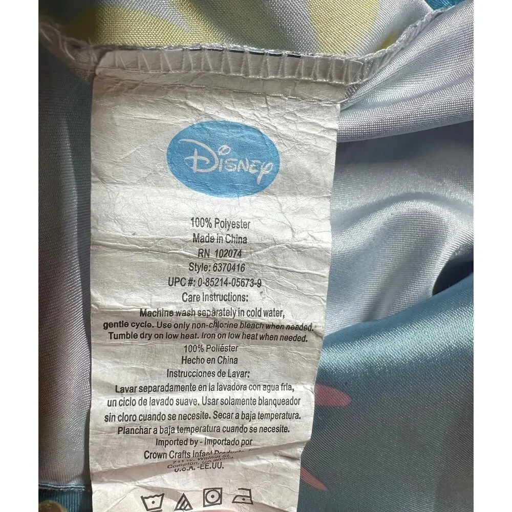Disney Tinkerbell Fairies Toddler Bed Set Comforter Pillow Case Silky Cool Y2K